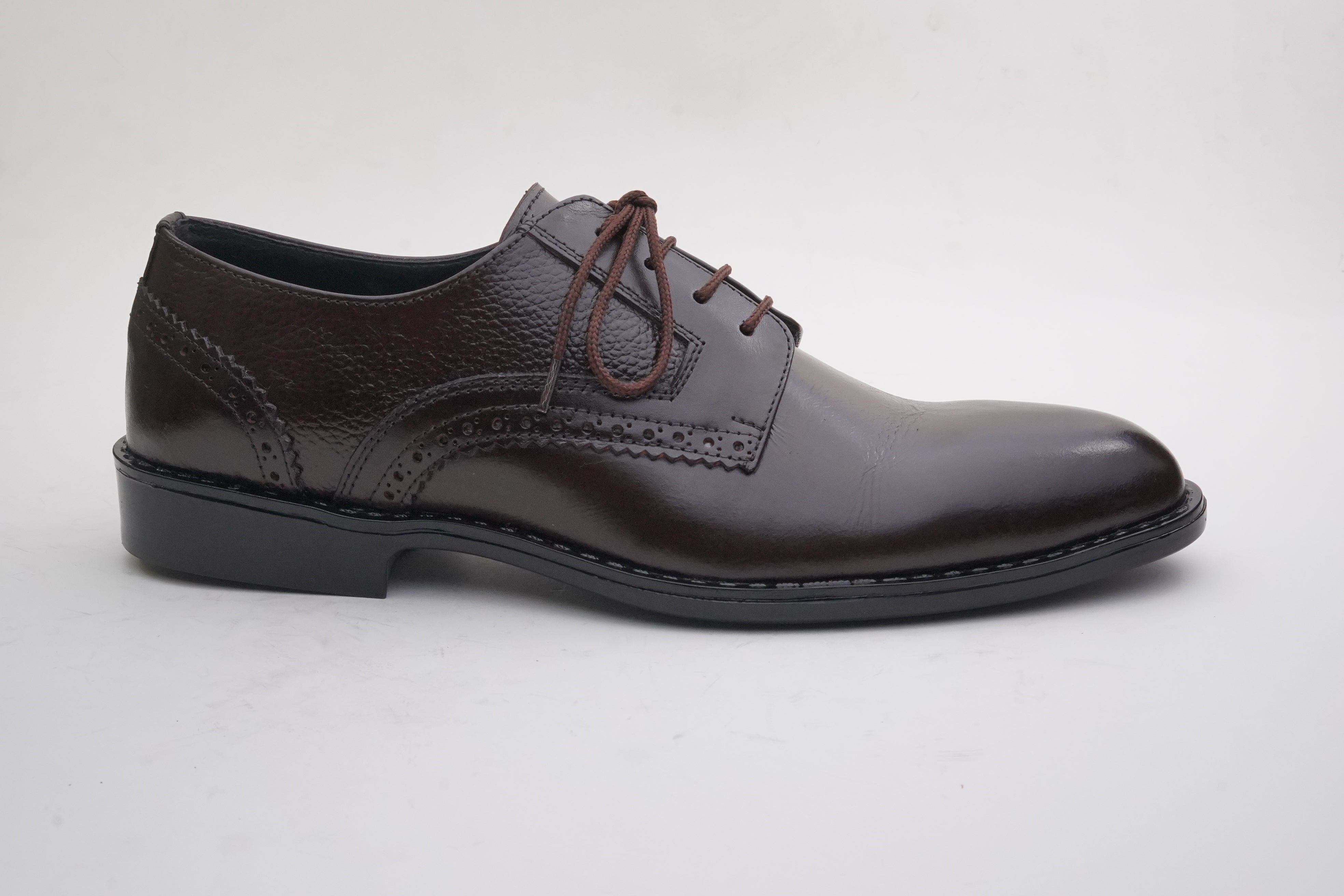 Soft leather Brown Derby DF-0602