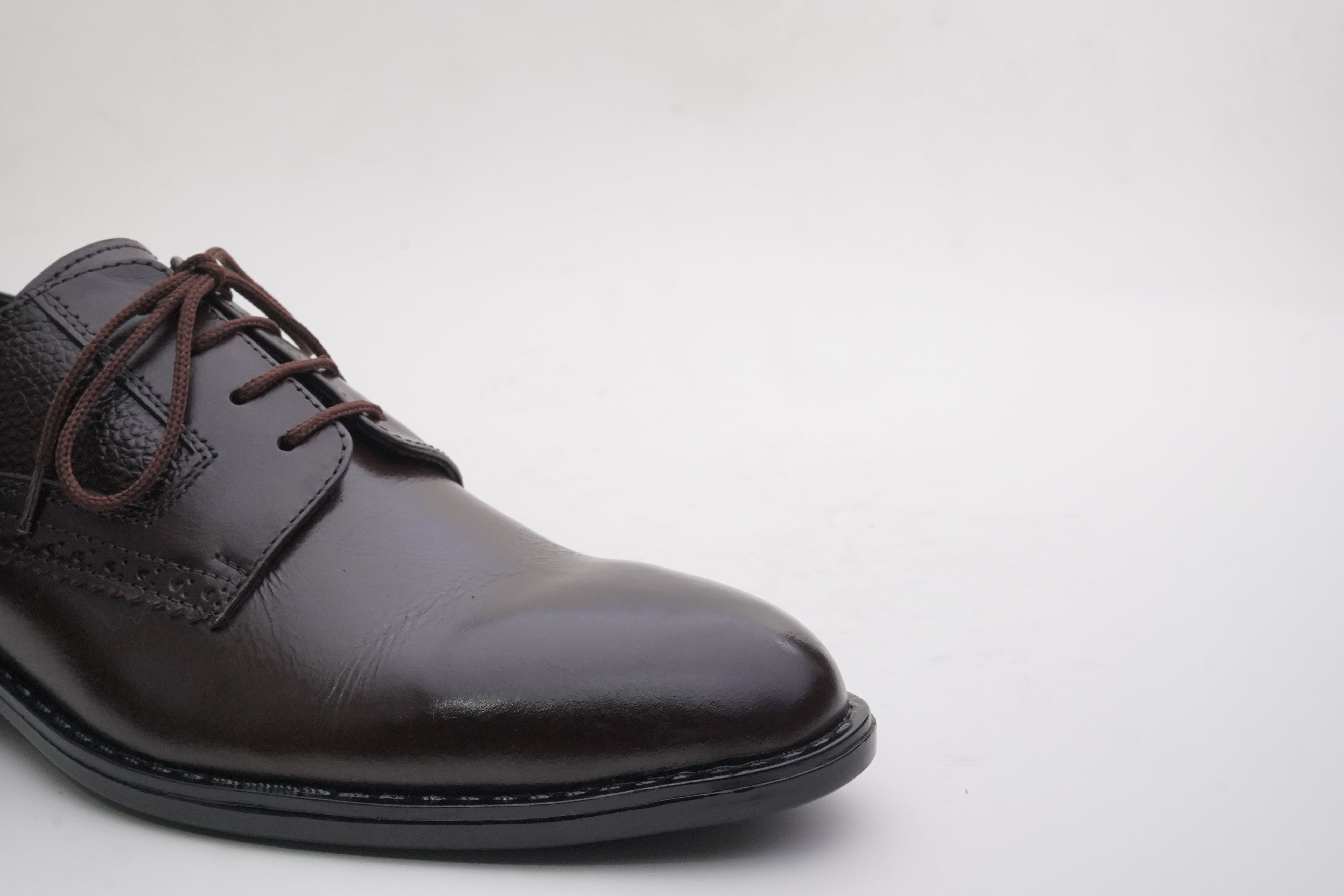 Soft leather Brown Derby DF-0602