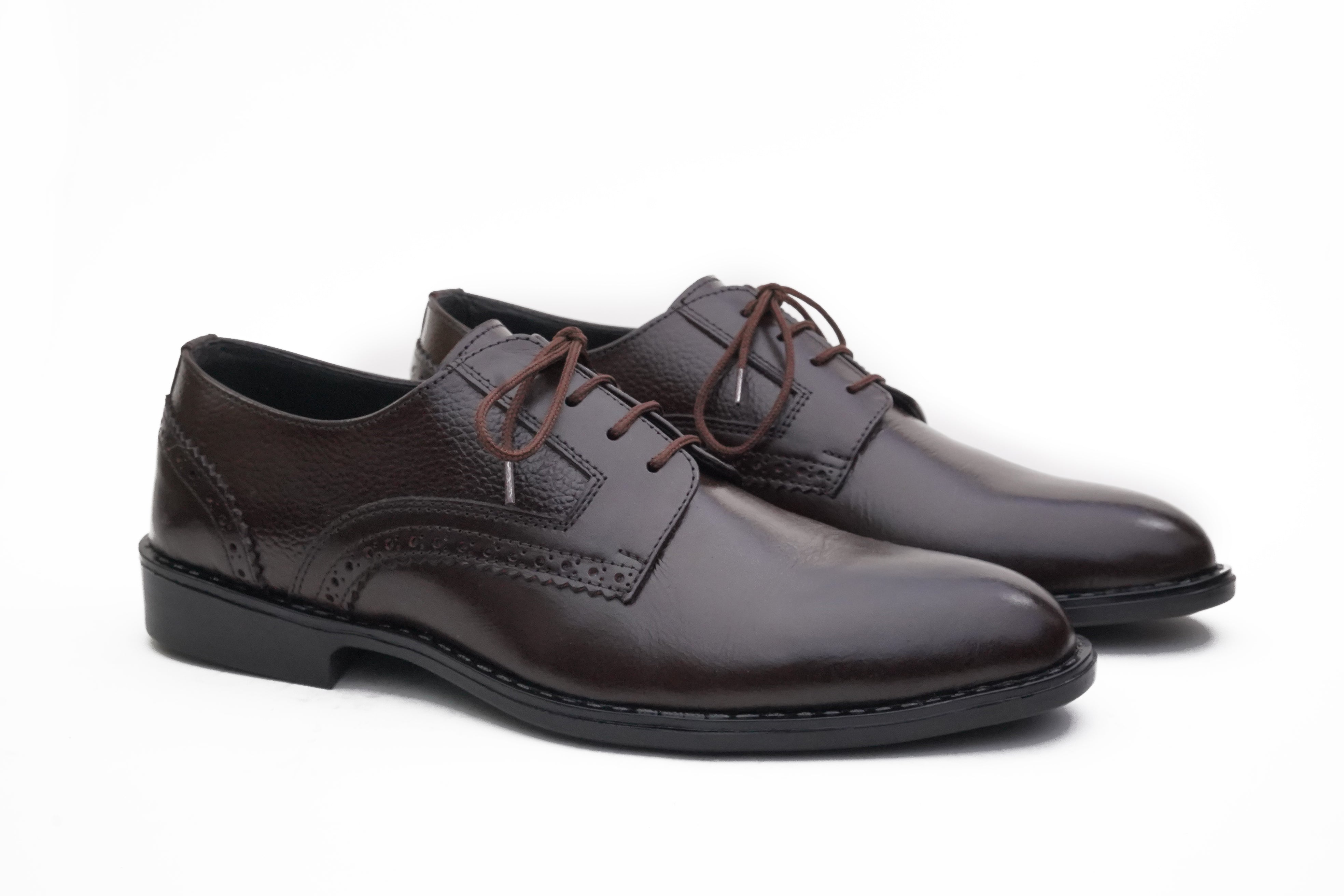 Soft leather Brown Derby DF-0602