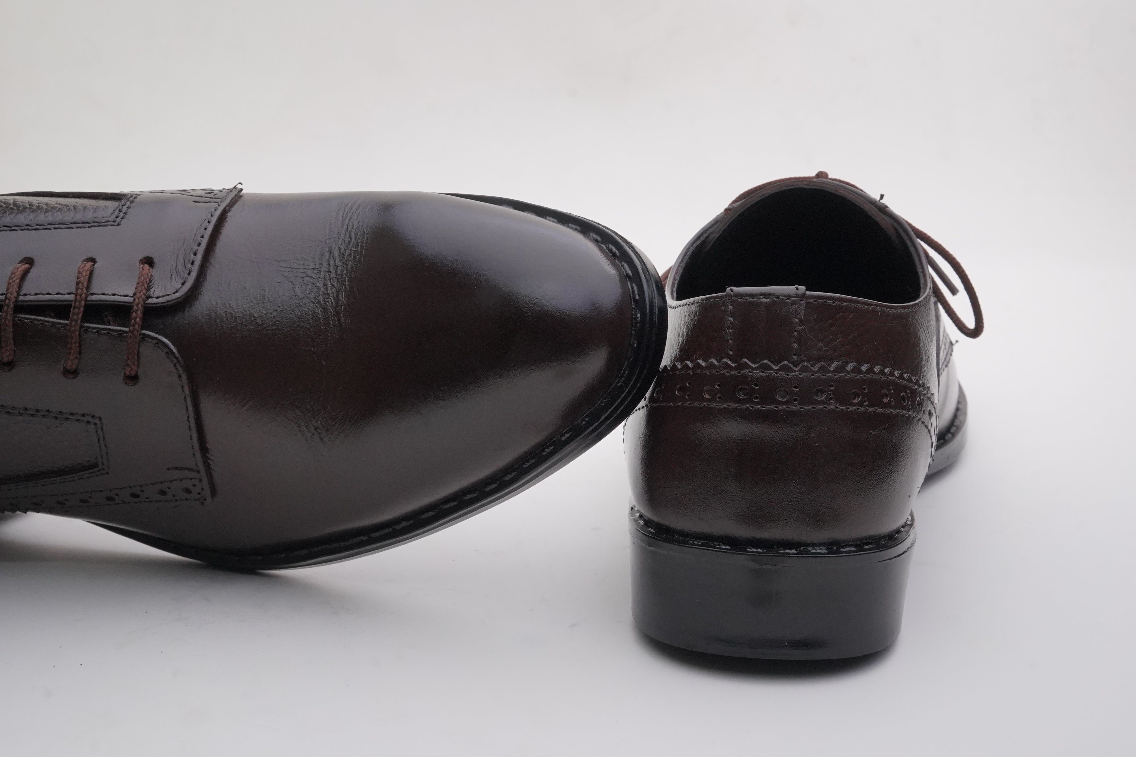 Soft leather Brown Derby DF-0602